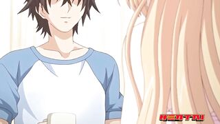 Big Tit Step Sister Turns 18yo And Gets Fucked For The First Time | Hentai - 2 image