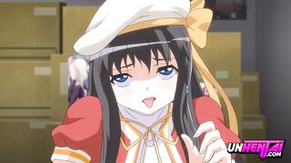 Fucking In A Public Bathroom! Hentai - 4 image