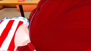 Fuck Wendy from your POV. Eat great, even late! - 3D Hentai - 4 image