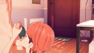 Ben Teen Hentai - Ben x Gween Hard sex [Handjob, Blowjob, boobjob, fucked & POV] (uncensored) - Japanese asian manga anime game porn - 8 image