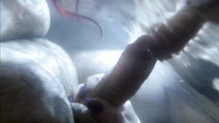 MILF SUCKED UNDER THE WATER CLOSE-UP - 7 image