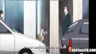 HS Girl Caught Stealing,Used By Older Dudes - ENG SUBS - 6 image