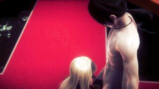 Hentai Uncensored - Nataly gives Handjob and Blowjob - 8 image