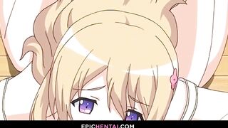 Cum drenched waifu girls with ahegao face - 9 image