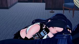 Tifa gets fucked by Cloud, Final Fantasy 7 Hentai. - 1 image
