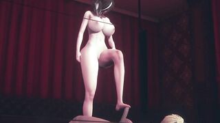 Hentai Uncensored 3D - Adriana Footjob - 2 image