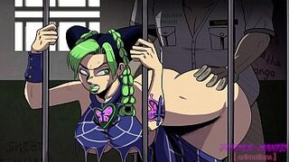 Jolyne Cujoh Gets her Thicc Ass Interrogated - Jojos Bizarre Adventure Commission - 1 image
