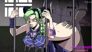 Jolyne Cujoh Gets her Thicc Ass Interrogated - Jojos Bizarre Adventure Commission - 2 image