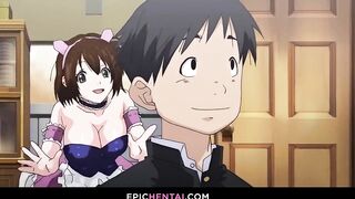 Waifu maid fucks shy Koide - hentai porn - 4 image