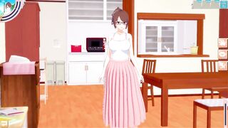 3D/Anime/Hentai: HOT HouseWife Fucked by neighbor with a big dick while husband is at work !! (POV) - 4 image