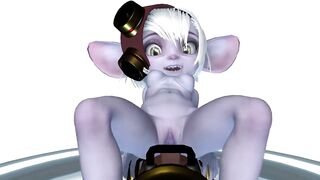 LOL Tristana gets her Yordles by grinding on her weapon - 10 image