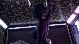 Mass Effect - Liara Gets A Big Dick At The Gloryhole - 10 image