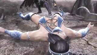 MK9 Kitana, Jade, Sonya Lose Pose + Rain and Subzero Mercy - 2 image