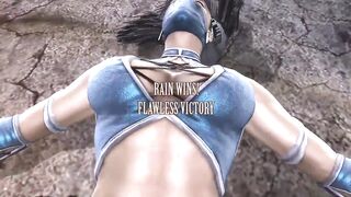 MK9 Kitana, Jade, Sonya Lose Pose + Rain and Subzero Mercy - 6 image