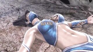 MK9 Kitana, Jade, Sonya Lose Pose + Rain and Subzero Mercy - 8 image