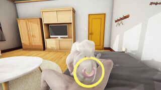 Mercy fingered then deepthroating cock. Overwatch POV Hentai - 9 image