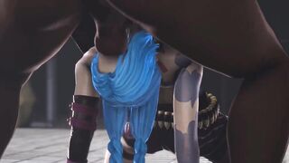 3D Hentai: League of Legends Jinx Compilation Uncensored - 4 image