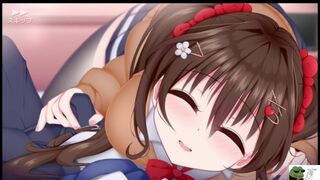 A night witth Koharu in a love hotel . - 1 image