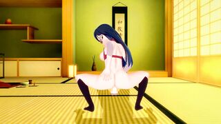 BORUTO Wild sex with ADULT SARADA UCHIHA (3D HENTAI) - 9 image