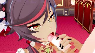 Xinyan Genshin Impact 3D hentai Part1/6 - 3 image