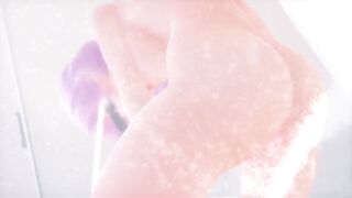 Mmd r18 short Chan bathroom masturbation preparation succubus 3d hentai - 5 image