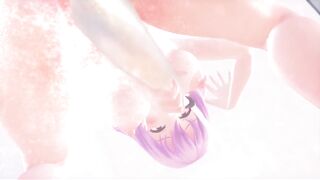 Mmd r18 short Chan bathroom masturbation preparation succubus 3d hentai - 9 image