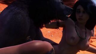 Wild Life Futanari fucked by monster leader - 2 image