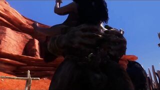 Wild Life Futanari fucked by monster leader - 9 image