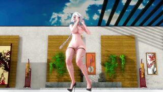 mmd r18 She is happy to serve you with Happy meal Mcdonalds 3d hentai - 8 image