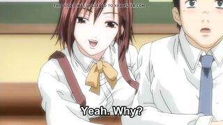 Naughty teacher take your cum in front of her students - 5 image