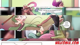 Giving the old man a bath - The Naughty Home - 4 image