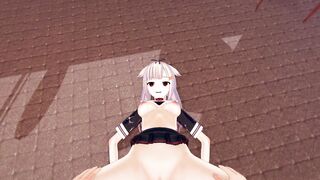 Kantai collection - Yuudachi pounding |POV - 4 image