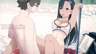Ijandere nagatoro San y el Senpai en la bitch - 2 image