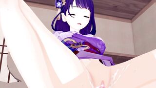 Raiden Shogun Genshin Impact 3D HENTAI 6/8 - 4 image