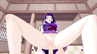 Raiden Shogun Genshin Impact 3D HENTAI 6/8 - 6 image