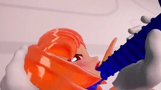 Hot Girl Fucks Toon in Hentai Virtual Reality - 7 image