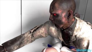 Hot Asian Elf Faced Racing Model's First Double Penetration Monster Cock Gangbang - 2 image