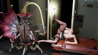 Busty Doctor fucked by Lovecraftian Monster - 8 image