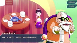 Kame Paradise 2 - Chi Chi gives Roshi a handjob - Part 4 - 2 image