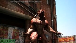 Horny Demon Strikes Again. Monster Hentai 3D - 6 image