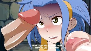 Fairy Tail - Levy Gangbang