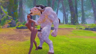 sex with a monster Furry | porn in 3d - 1 image