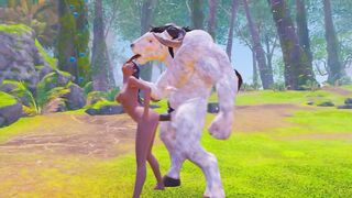 sex with a monster Furry | porn in 3d - 8 image