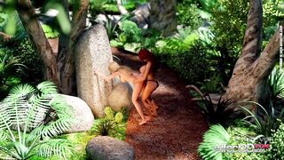 Jungle Fever - 3D Fantasy Futanari Animation - 4 image
