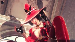 [GUILTY GEAR STRIVE] Passionate sex with I-No (3D PORN 60 FPS) - 8 image