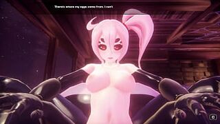 Sexy Monster spider-woman - Adeline [4K, 60FPS, 3D Hentai Game, Uncensored, Ultra Settings] - 1 image