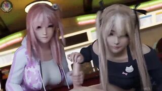 Doa Porn Marie Rose and Honoka - 2 image