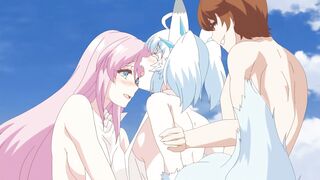 Fantasy hentai two girls uri lesbian group wet pusy anime animation sex - 3 image