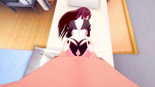 Honkai impact 3rd: Eden Sex with a Beautiful Girl. (3D Hentai) - 9 image