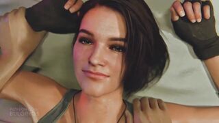 Jill Valentine anal and creampie - Resident Evil